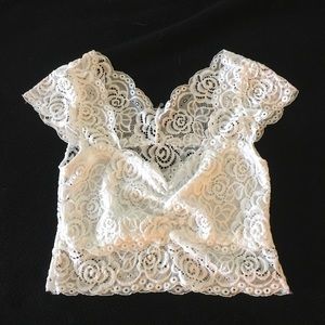 Lace Crop Top
